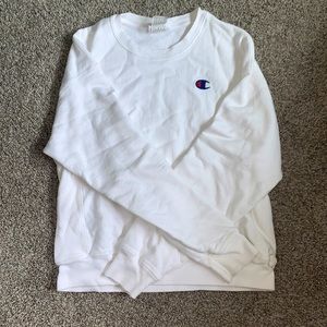 Champion reverse weave crew neck, size small,
